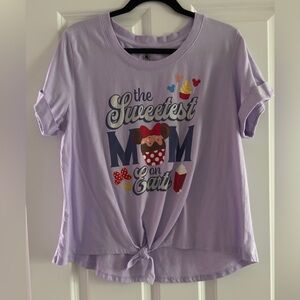 Disney Adult Shirt - Minnie Mouse Treats 'Sweetest Mom' Tee